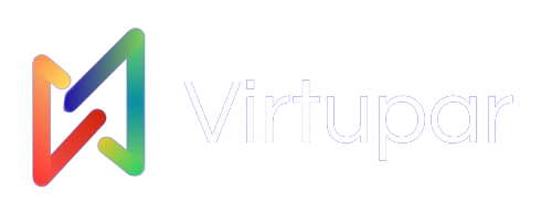 Virtupar Logo weiß